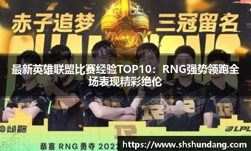 最新英雄联盟比赛经验TOP10：RNG强势领跑全场表现精彩绝伦