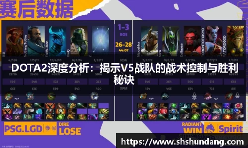 DOTA2深度分析：揭示V5战队的战术控制与胜利秘诀